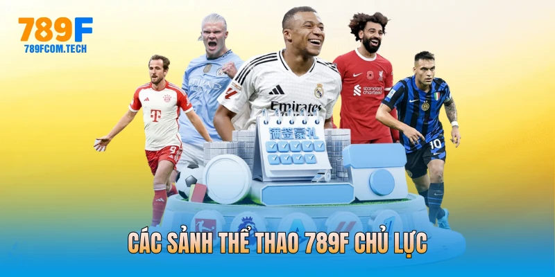 Các sảnh thể thao 789f chủ lực